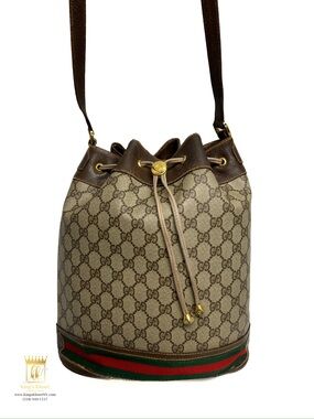 Gucci vintage Sherryline bucket bag